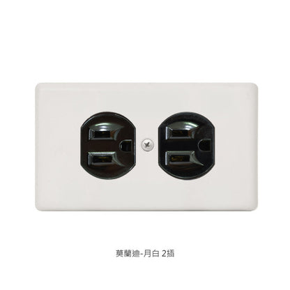 Morandi series American copper switch socket