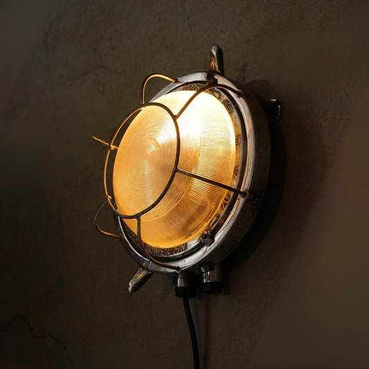 WISKA brass explosion-proof wall lamp