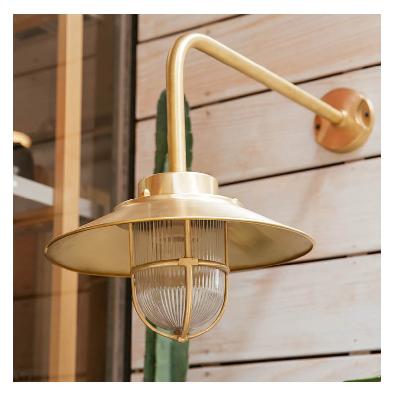 Brass wall light-ACRO