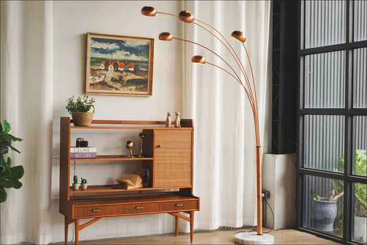 5-Arm Floor Lamp 立燈 #玫瑰金