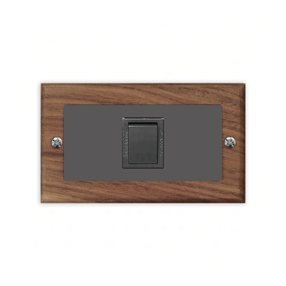 Solid walnut wood-thin frame-Japanese style panel 