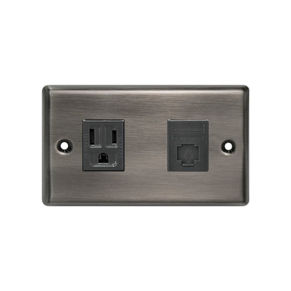 Obsidian black stainless steel panel-Japanese style 