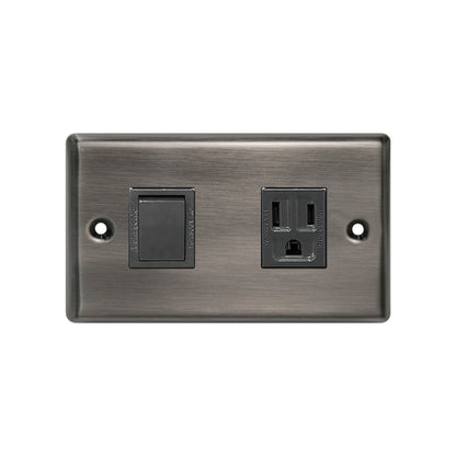 Obsidian black stainless steel panel-Japanese style 