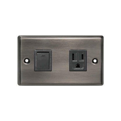 Obsidian black stainless steel panel-Japanese style 