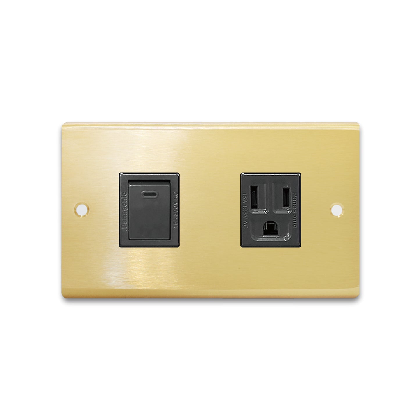 Brass switch panel-Japanese style 