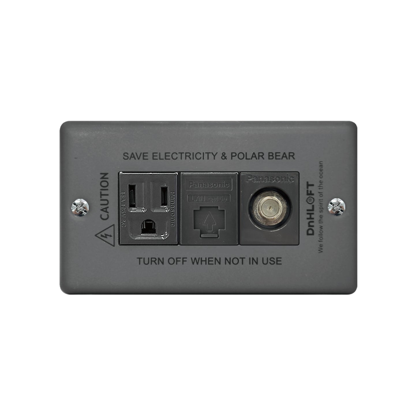 海洋永續面板-日式 #鐵灰