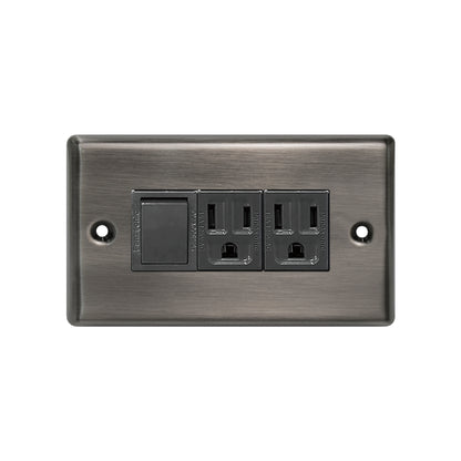 Obsidian black stainless steel panel-Japanese style 