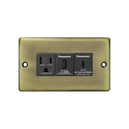 Bronze stainless steel panel-Japanese style 