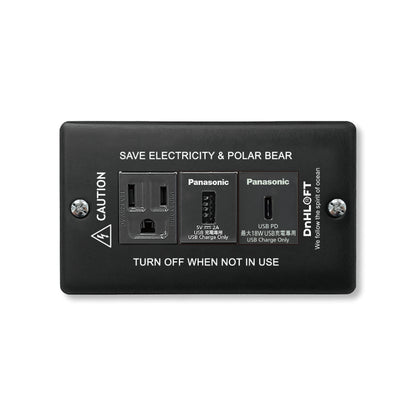 海洋永續面板-消光黑 -日式