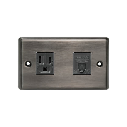 Obsidian black stainless steel panel-Japanese style 