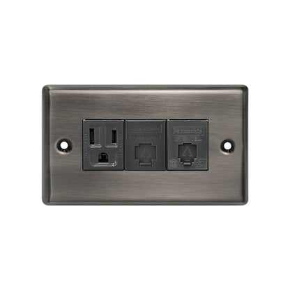 Obsidian black stainless steel panel-Japanese style 