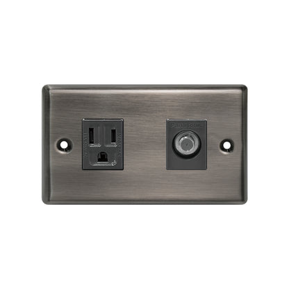 Obsidian black stainless steel panel-Japanese style 