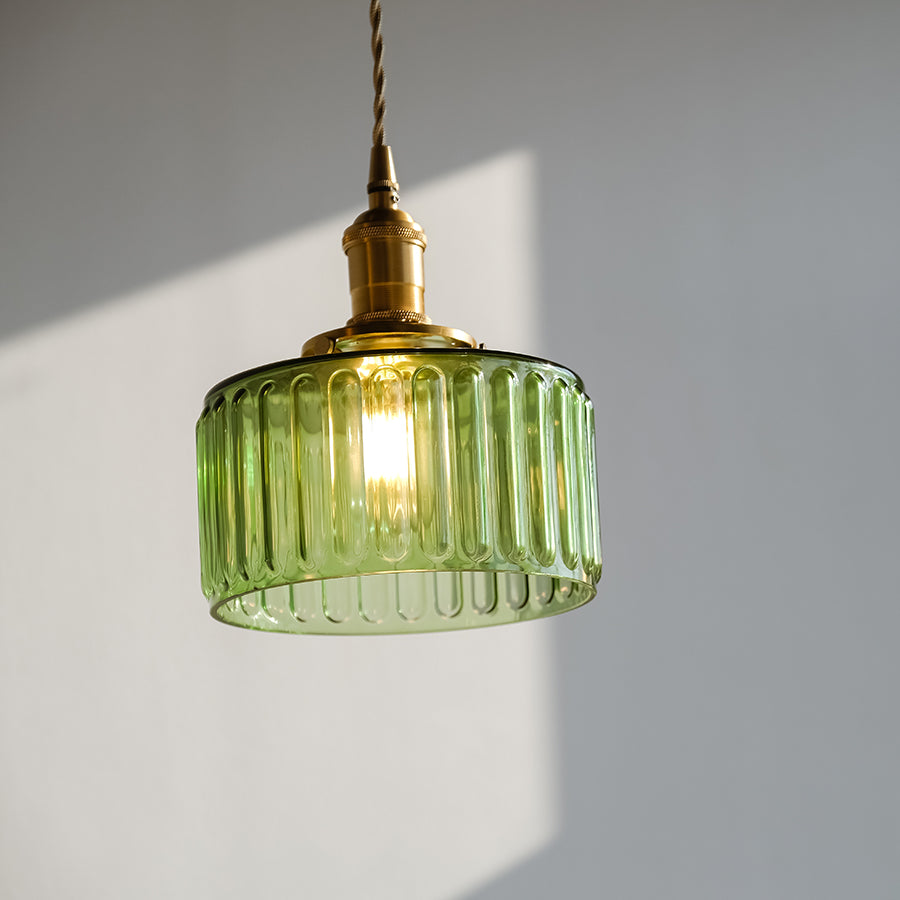 Classical glass chandelier-Emily#Light Green