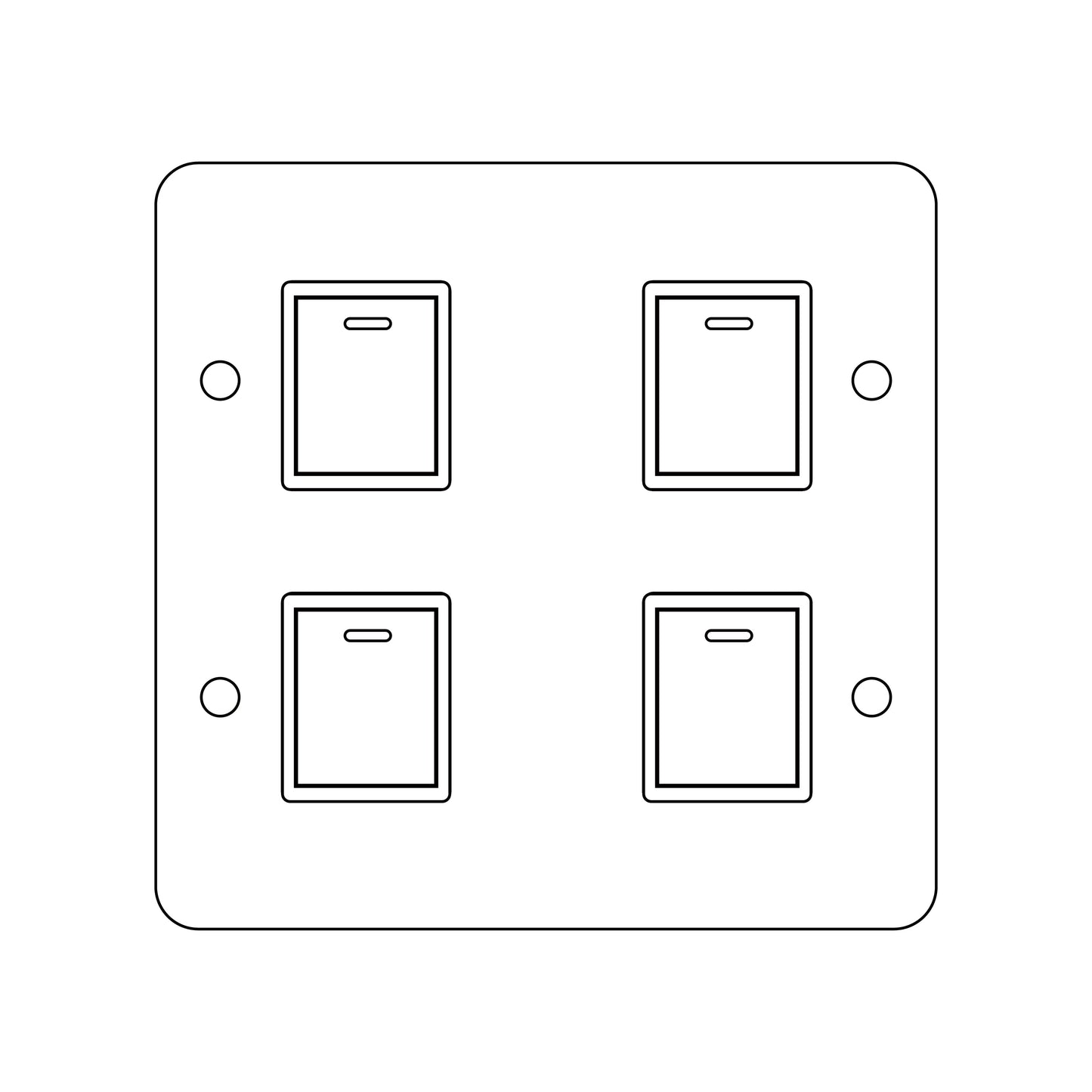 Solid beech wood-thin frame-Japanese style panel 