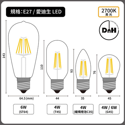 愛迪生 / LED燈泡