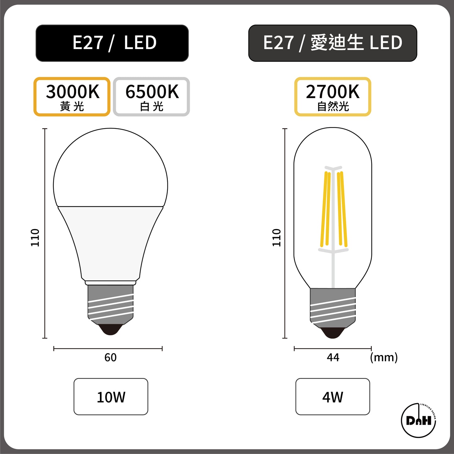 Gooseneck euphotic light (short)