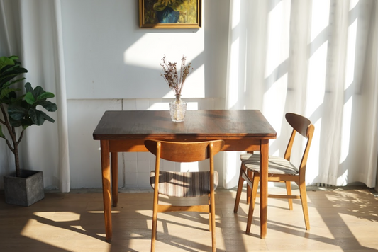 丹麥 玫瑰木 小型 延伸餐桌
