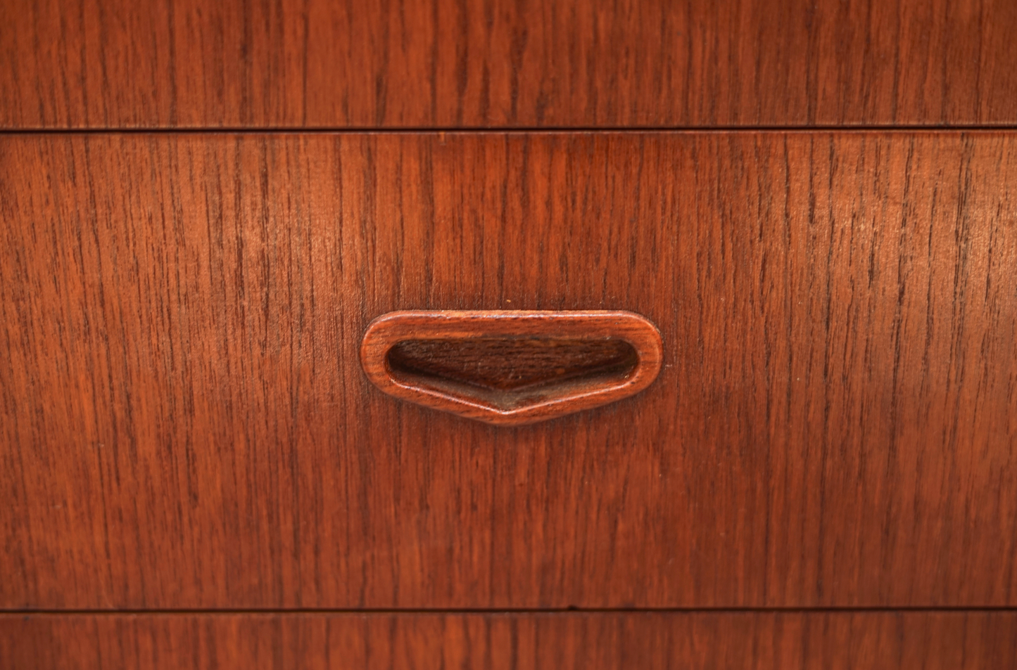 Egon Ostergaard 柚木 半圓 寫字櫃