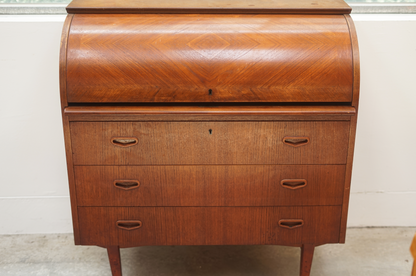 Egon Ostergaard 柚木 半圓 寫字櫃