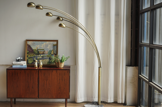 5-Arm Floor Lamp 立燈 #霧金