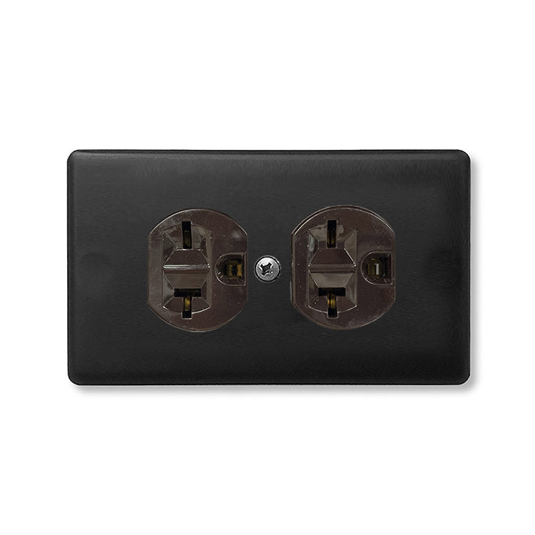 Metal series American copper switch socket