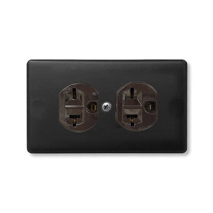 Metal series American copper switch socket