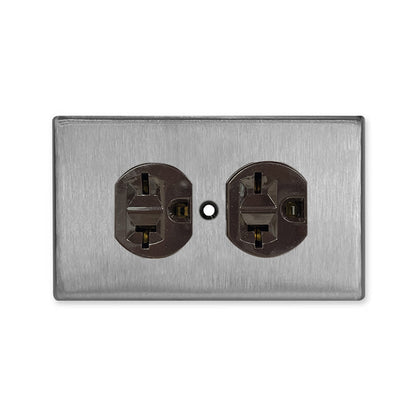 Metal series American copper switch socket