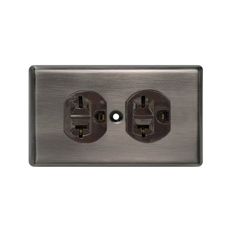 Metal series American copper switch socket