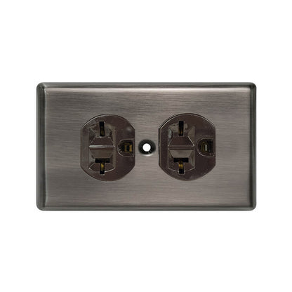 Metal series American copper switch socket