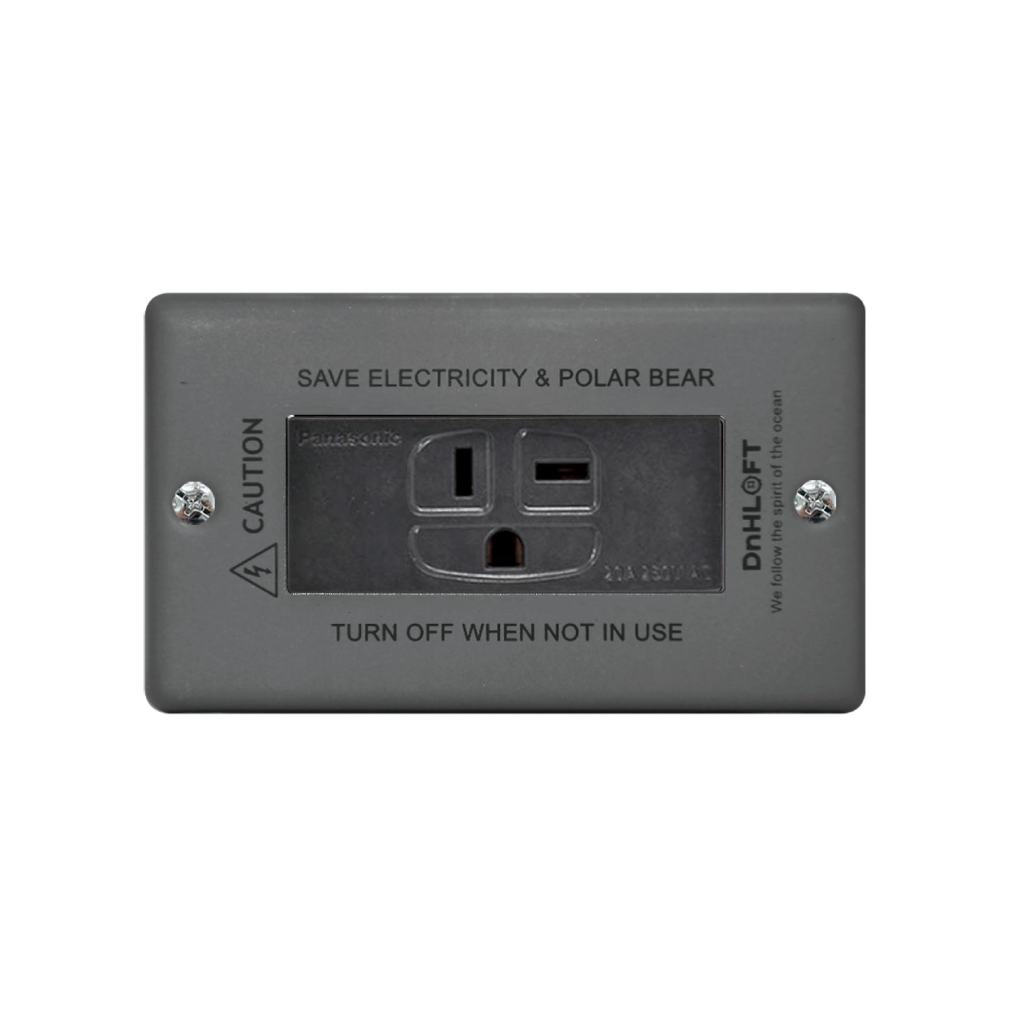 海洋永續面板-日式 #鐵灰