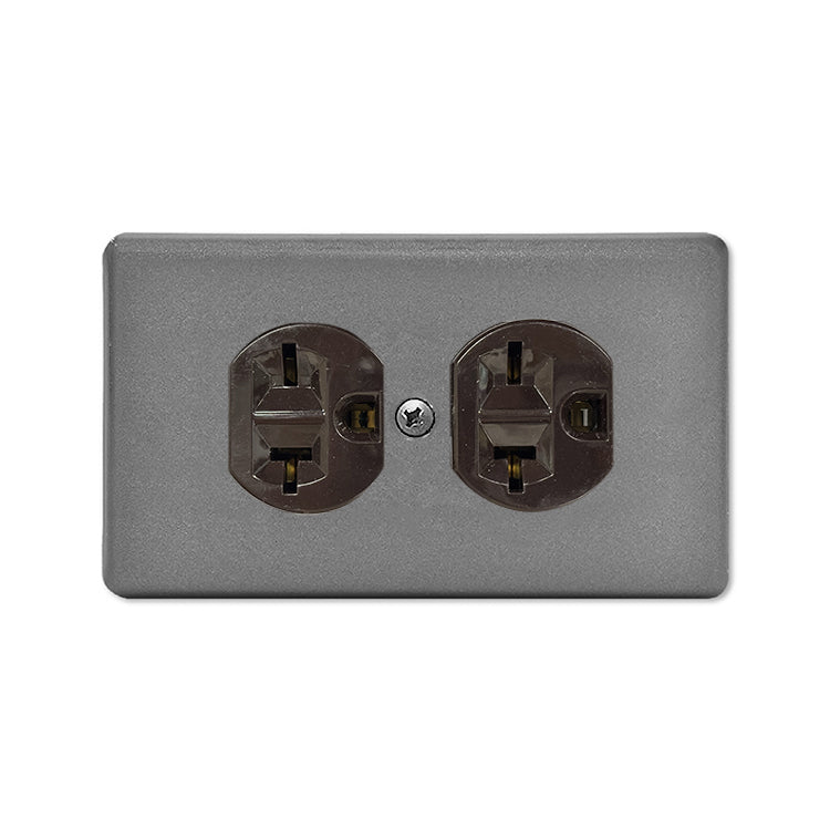 Metal series American copper switch socket