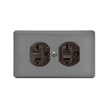 Metal series American copper switch socket