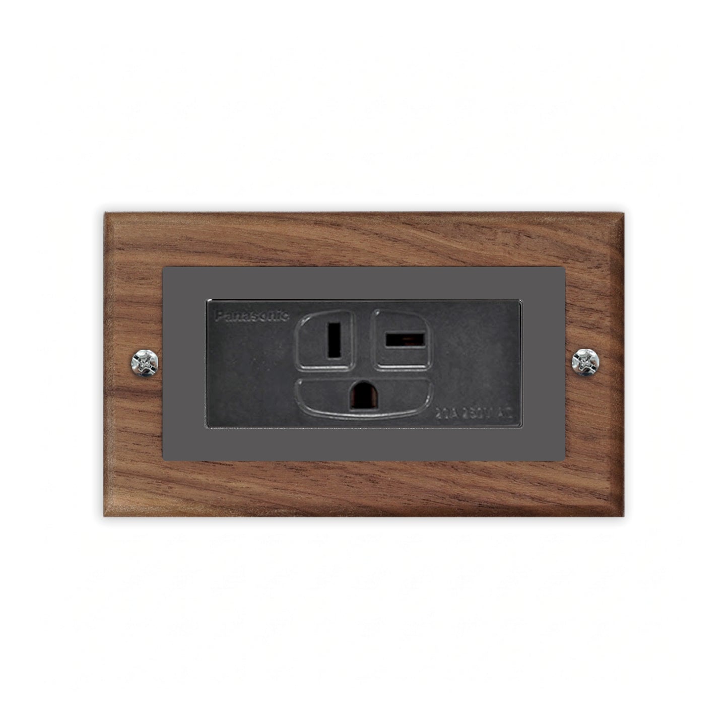 Solid walnut wood-thin frame-Japanese style panel 