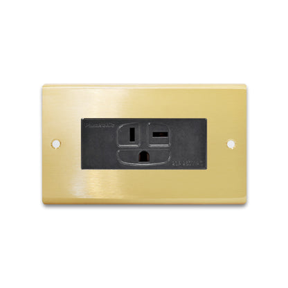 Brass switch panel-Japanese style 