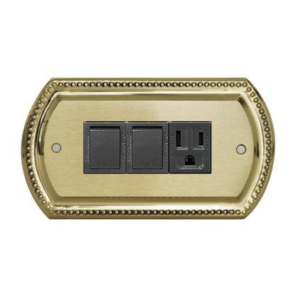 復古黃銅開關面板-日式 - DnH LOFT Shop