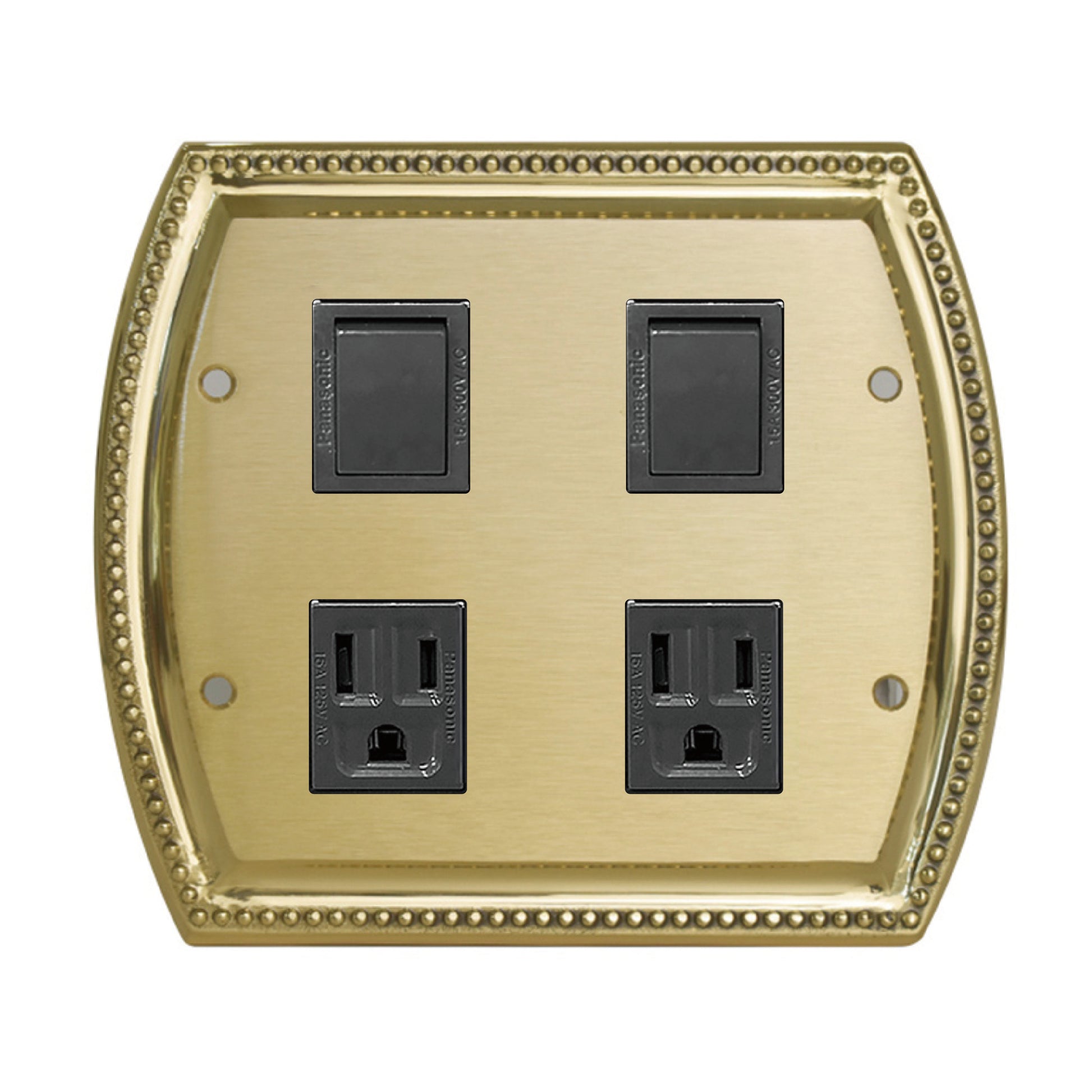 復古黃銅開關面板-日式 - DnH LOFT Shop