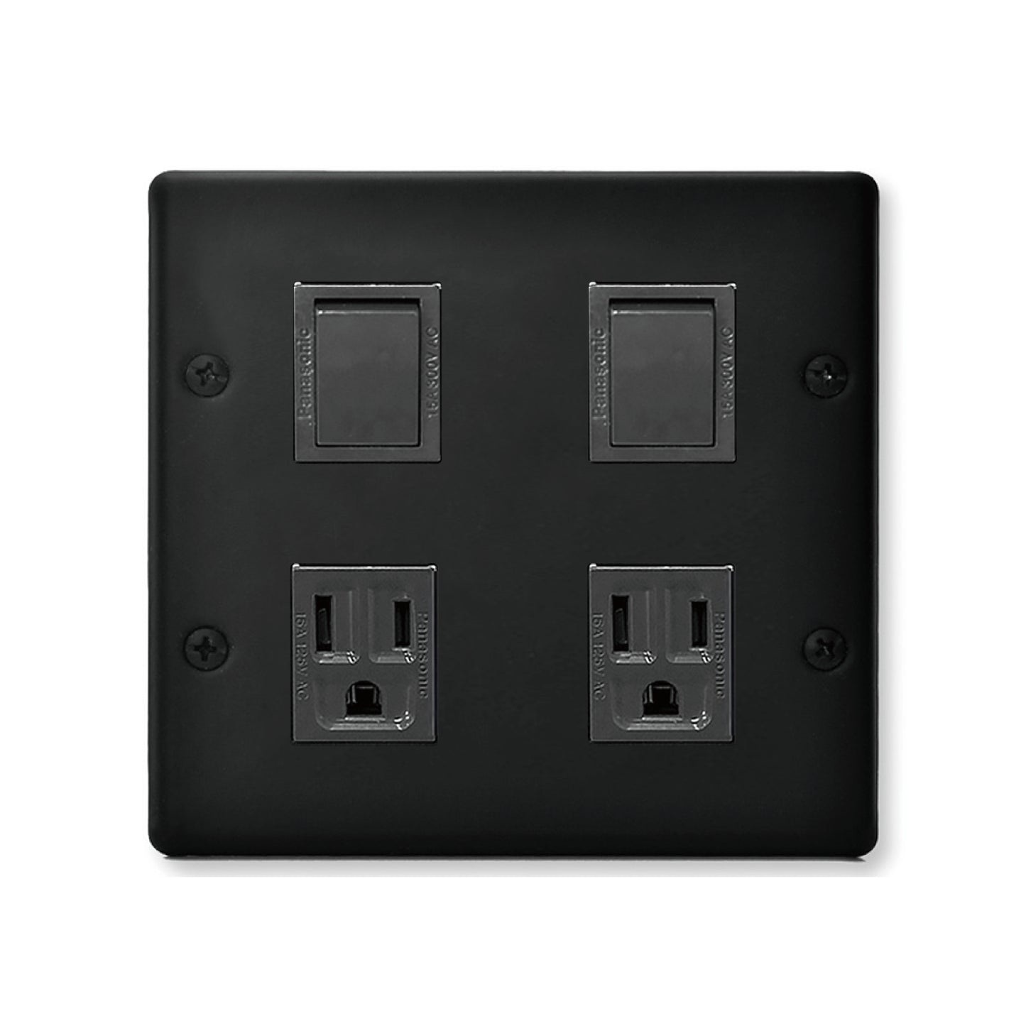 Matt black-Japanese style panel 