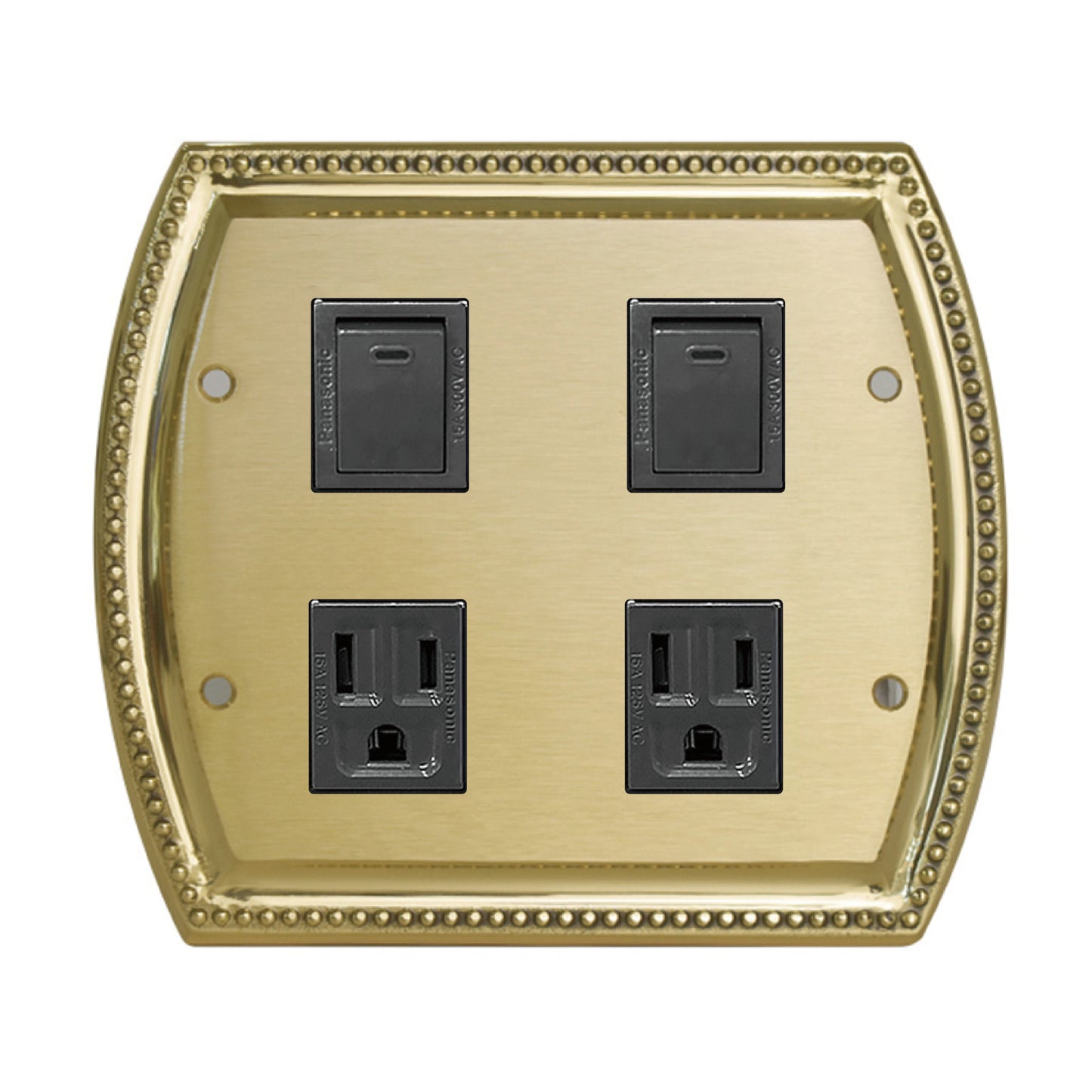 復古黃銅開關面板-日式 - DnH LOFT Shop