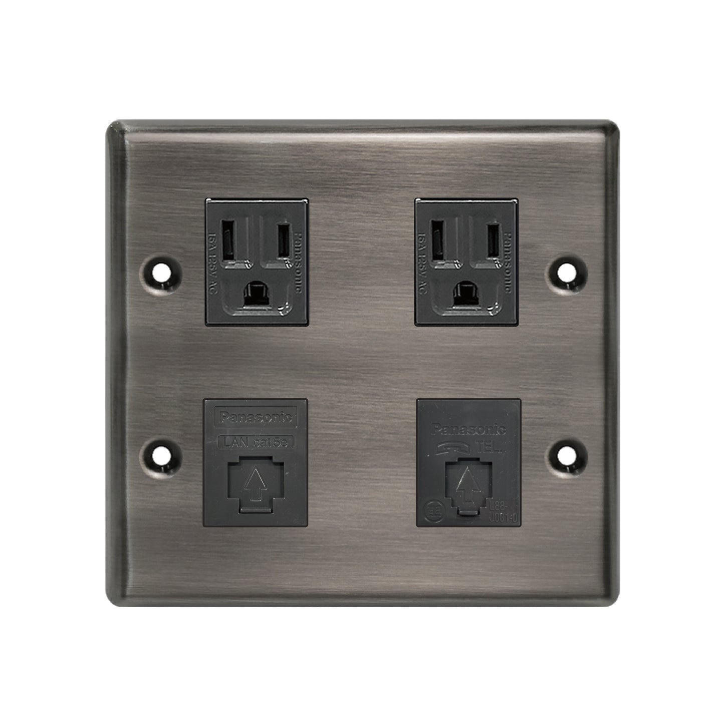 Obsidian black stainless steel panel-Japanese style 