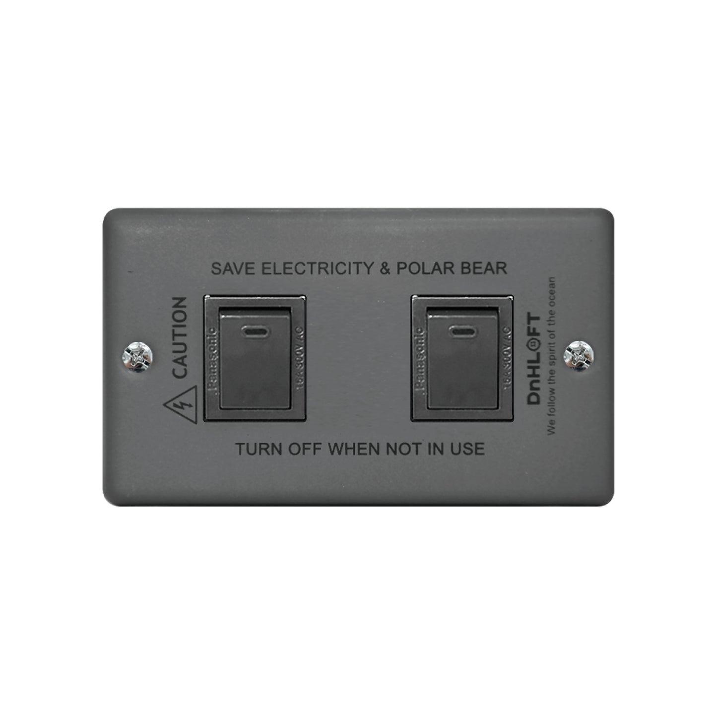 海洋永續面板-日式 #鐵灰