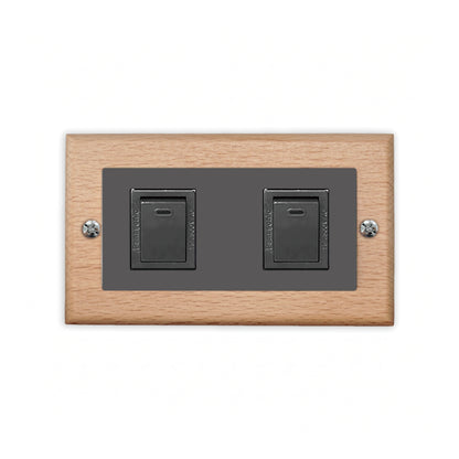 Solid beech wood-thin frame-Japanese style panel 