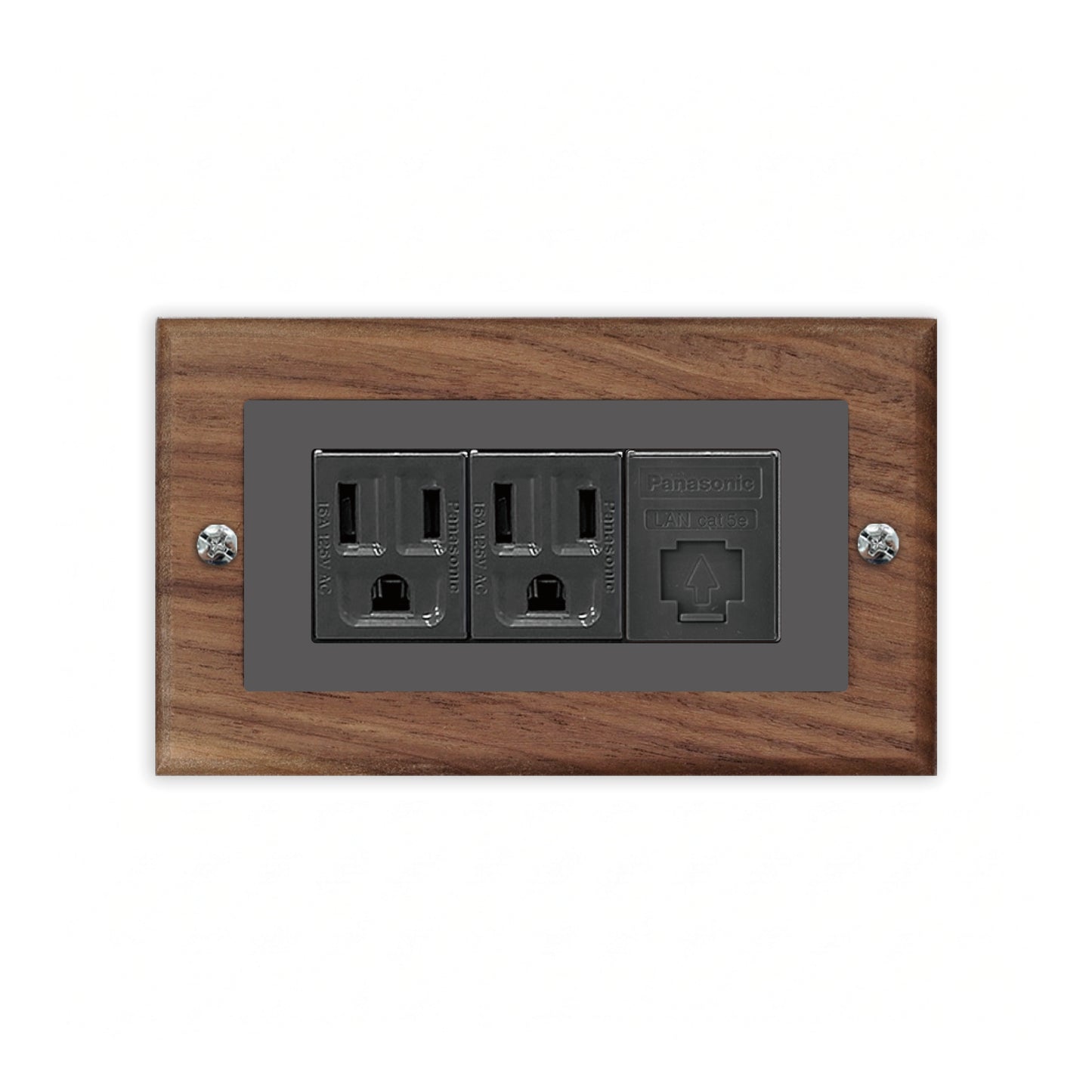 Solid walnut wood-thin frame-Japanese style panel 