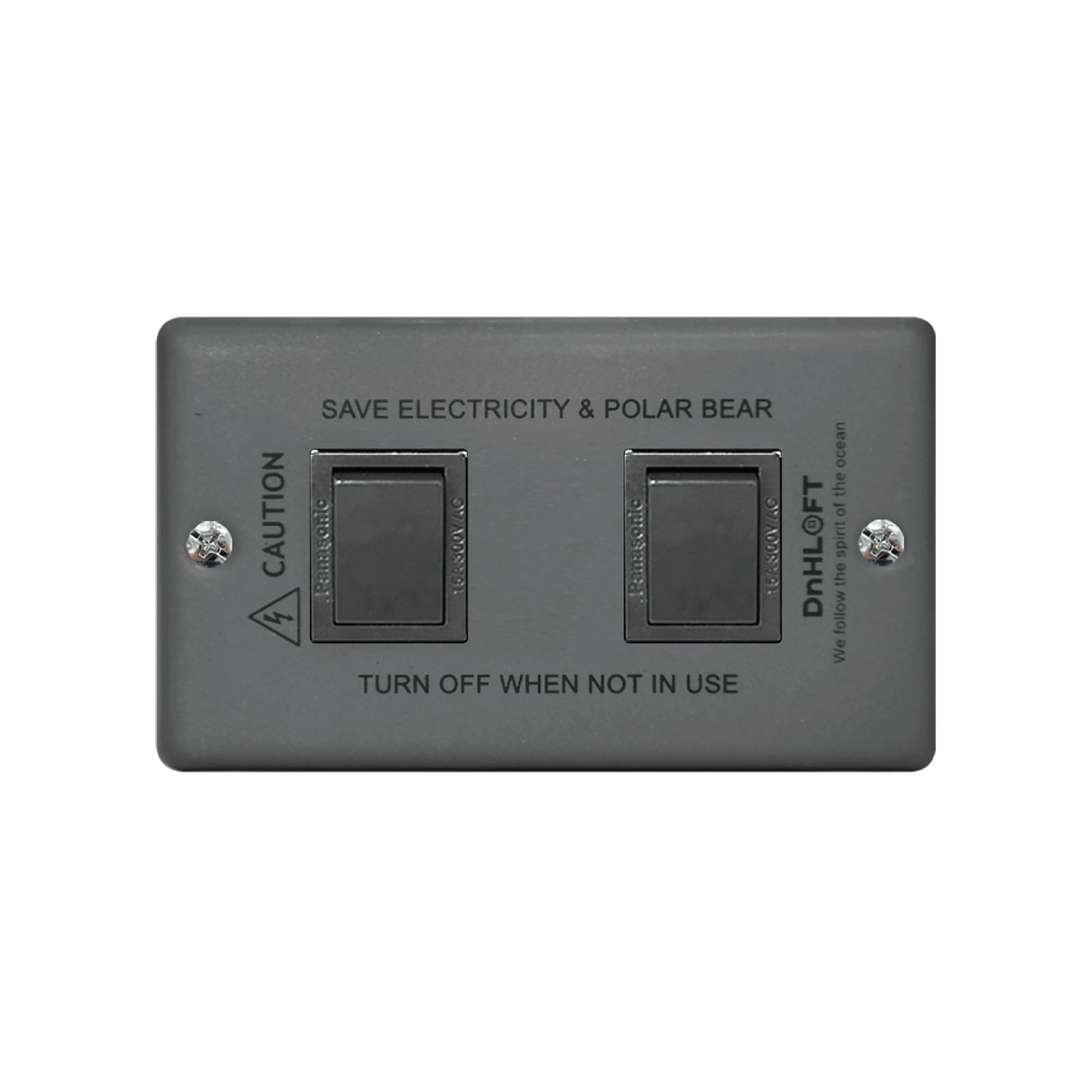 海洋永續面板-日式 #鐵灰