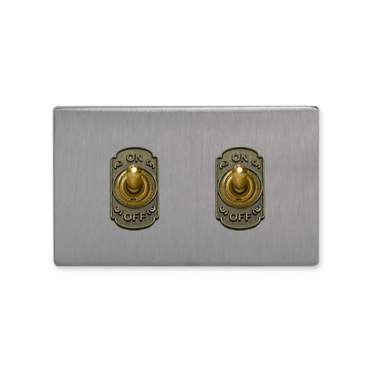 髮絲紋無螺絲面板-撥桿 DnH LOFT Shop