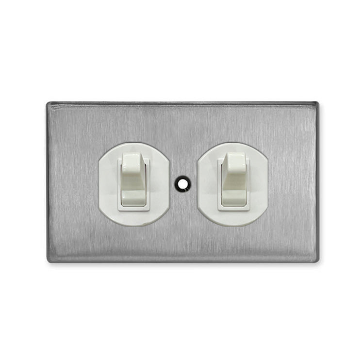 Metal series American copper switch socket