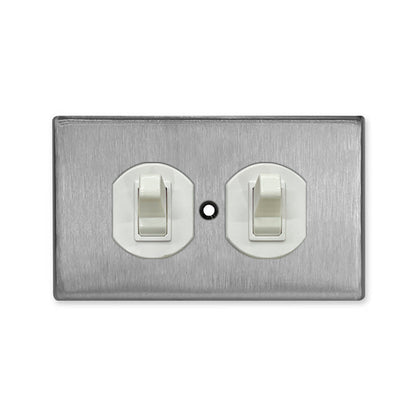 Metal series American copper switch socket