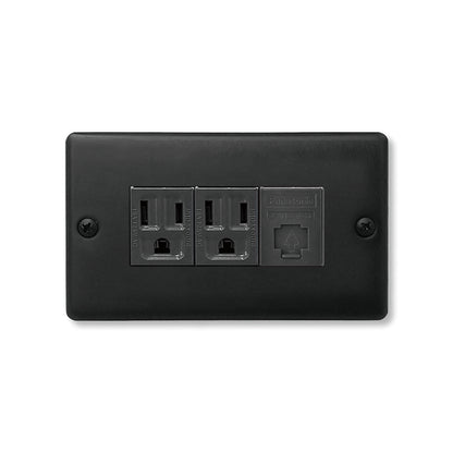 Matt black-Japanese style panel 