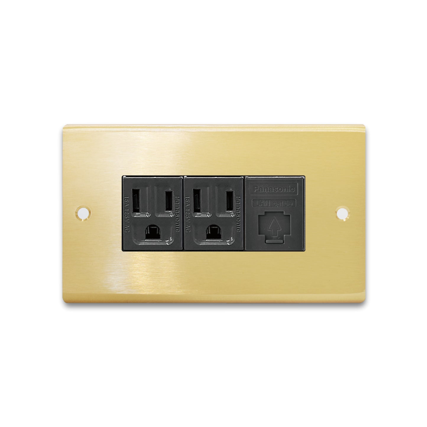 Brass switch panel-Japanese style 