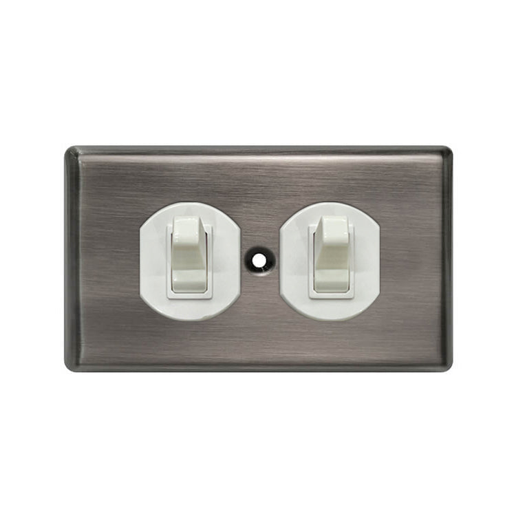 Metal series American copper switch socket