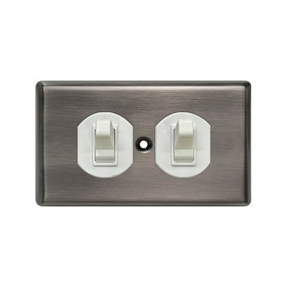 Metal series American copper switch socket